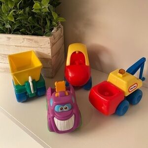 Tonka Hasbro Chuck & Friends Tow Truck Little Tikes Trucks & Cozy Coup Car